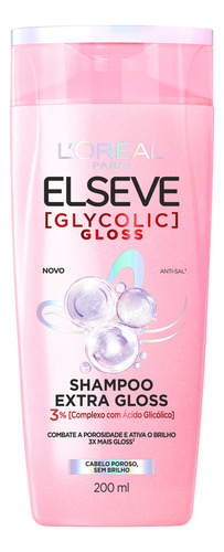 Elseve Loréal Paris Glycolic Gloss - Shampoo 200ml