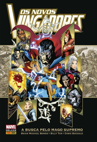 Os Novos Vingadores: A Busca Pelo Mago Supremo, de Michael Bendis, Brian. Editora Panini Brasil LTDA, capa dura em português, 2005