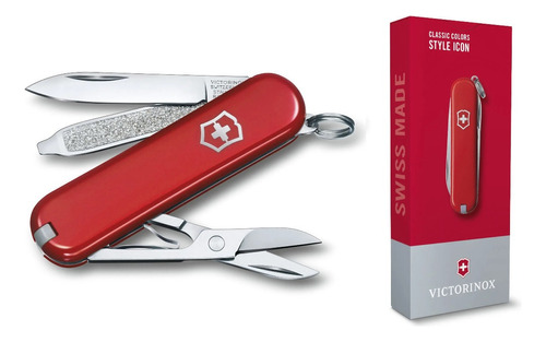 Cortapluma Victorinox 0.6223.21 Color Rojo Con 7 Herramientas