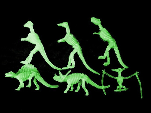 Dinosaurios Fósiles Esqueleto X4 Huesos P/ Torta O Maqueta | MercadoLibre