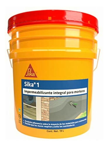 Sika Aditivo Líquido Sika-1 Impermeabilizante Integra Para