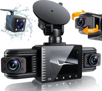 Comprar Iiwey T1-pro Dash Cam Delantera Y Trasera Interior De 3 Cana