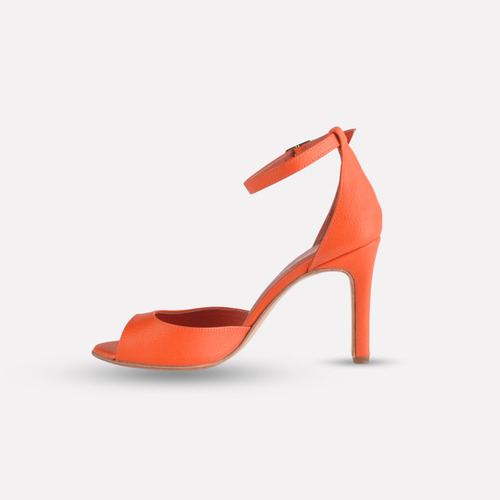 Sandalias Cuero Mujer Taco Fino - Jolie - Ferraro