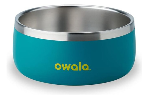 Owala Pet Bowl - Tazón De Agua Y Comida De Acero Inoxidable 