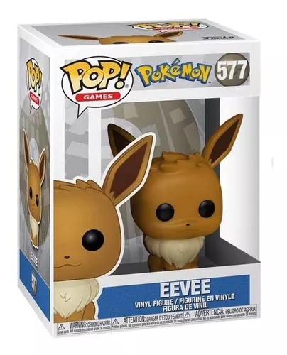 Brinquedo Pokemon Figura Colecionável De Vinil Eevee Serie 3