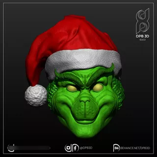 The Grinch Keychain- Figura Plastica