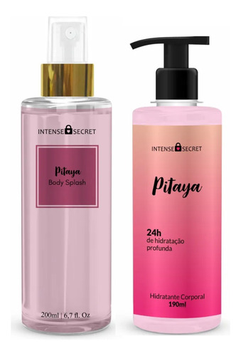 Kit Body Splash + Hidratante Corporal Pitaya Intense Secret