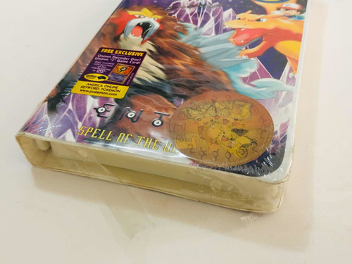 Antiga Fita Vhs Pokémon Exclusiva Lacrada