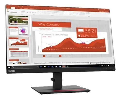 Monitor Lenovo Thinkvision pantalla 23,8 pulgadas 60 Hz resolución Full HD - Excelente (Reacondicionado)
