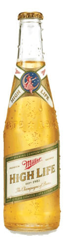 Caja Cerveza Miller High Life Importada 355ml Pack X24 U.