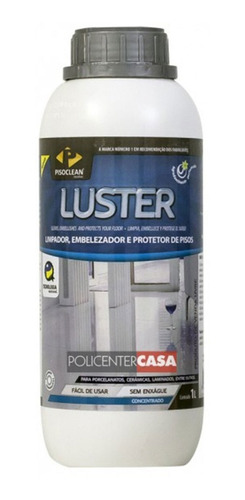 Luster Lp 1l - Limpar Porcelanato - Limpeza - Pisoclean