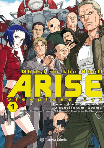 Ghost In The Shell Arise Nãâº 01/07, De Oyama, Takumi. Editorial Planeta Cómic, Tapa Blanda En Español