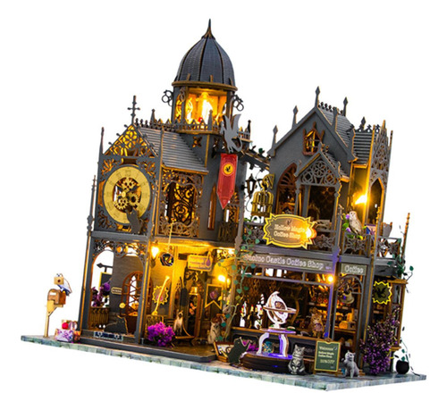 Kit De Casa De Muñecas Diy, Casa De Muñecas En Miniatura