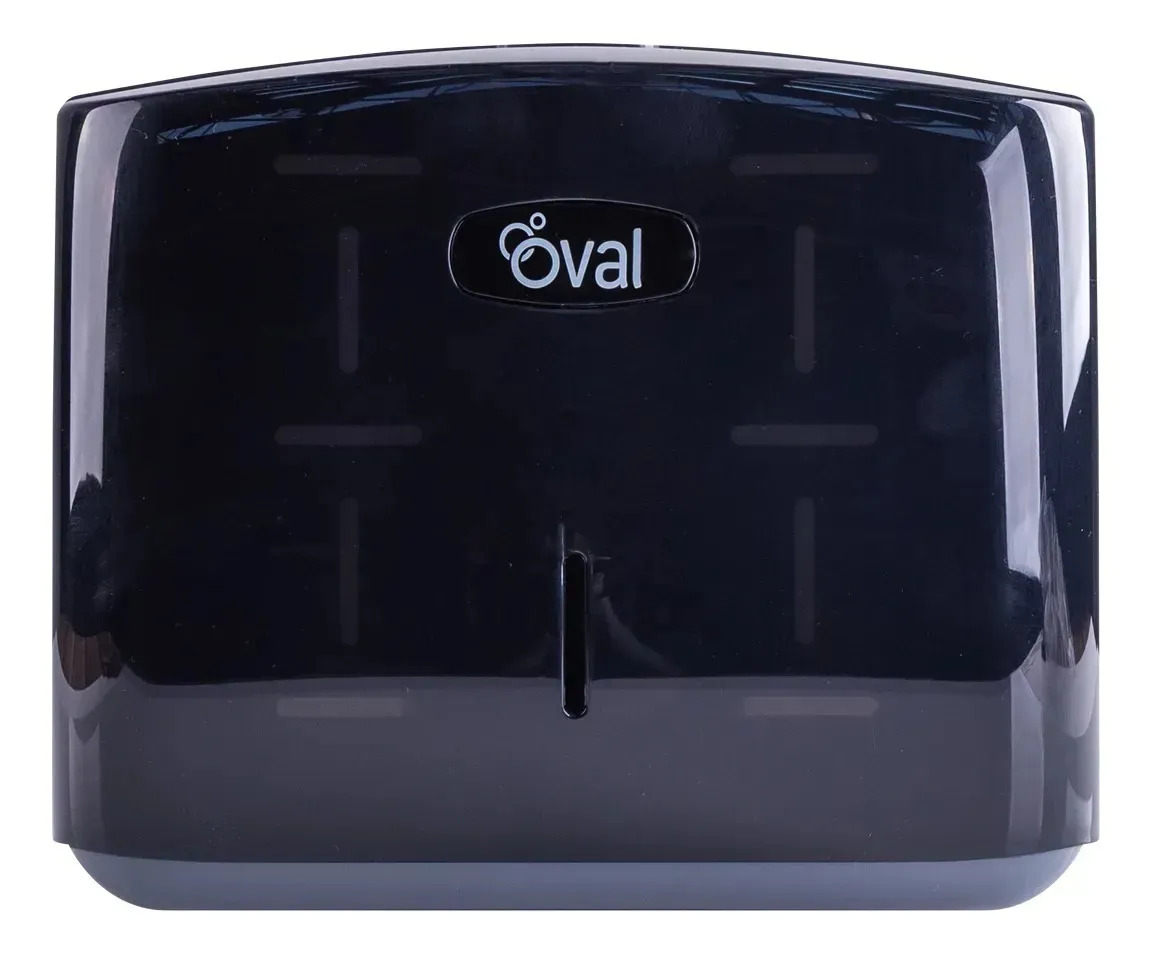 Despachador De Toalla Interdoblada Oval Eco Pro 250 Toallas Ahumado