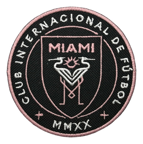 Parche Bordado Inter De Miami - Mls - Club Nuevo Messi
