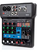 Comprar Mesa De Som Teyun 4 Canais Bluetooth Interface Gravação Usb