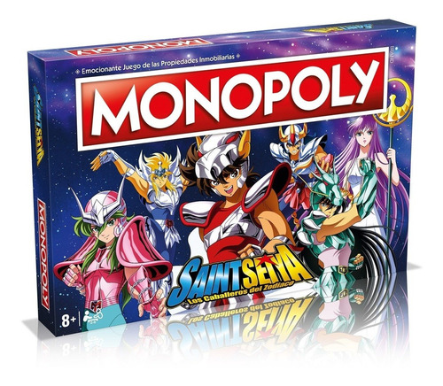 Monopoly Saintseya Caballeros Del Zodiaco 