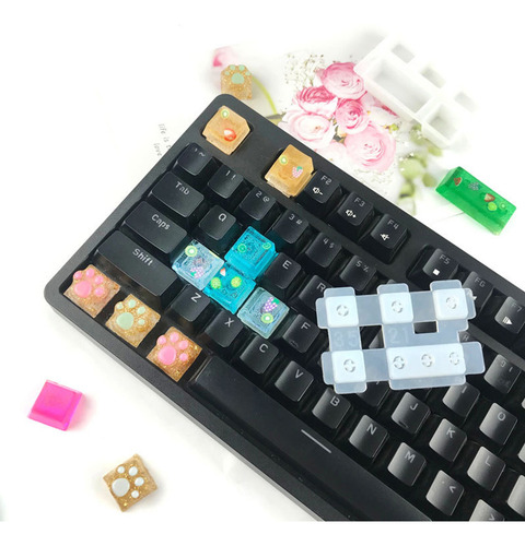 (t) Key Cap, Molde De Silicona, Para Teclado Mecánico Para J