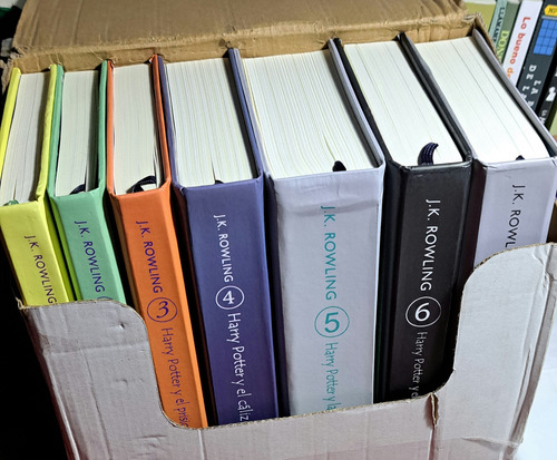 Saga Completa De Harry Potter - Tapa Dura