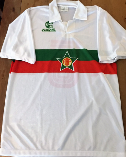 Camisa Portuguesa Carioca De Jogo Rara Anos 90