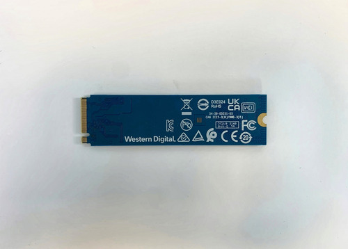 Disco Solido Ssd 512gb Nvme 2280 Western Digital (Usado)
