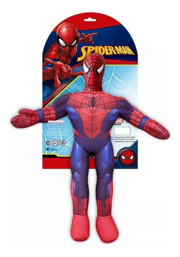 Muñeco Soft Spiderman Original De New Toys 1034