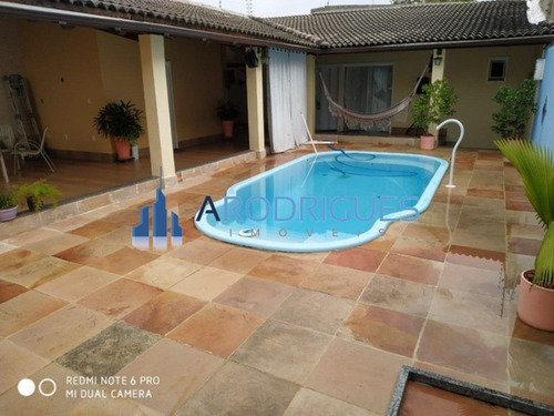 Imagem 6 de 20 de Oportunidade De Casa À Venda Em Monte Gordo Com 5/4 Sendo 4 Suítes, Depósito E 400 M², Condomínio Fechado! - Ca00562