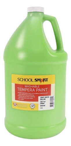School Smart Pintura Temperatura Lavado Verde Claro
