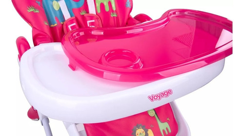 Silla De Comer De Lujo Voyage Look Fucsia