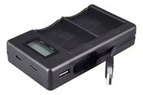Comprar Cargador Doble Para Nikon En El14 En El14a Usb Powerbank