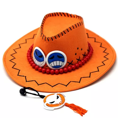 chapeu ace anime one piece cosplay 🥇 【 OFERTAS 】