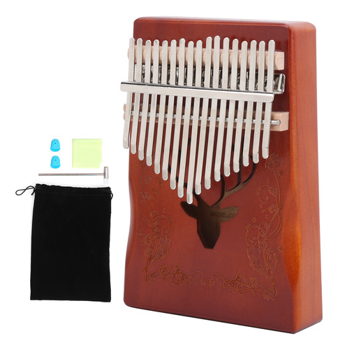 Kit Kalimba De 17 Teclas Para Pulgar, Piano, Dedo, Tocar Cao