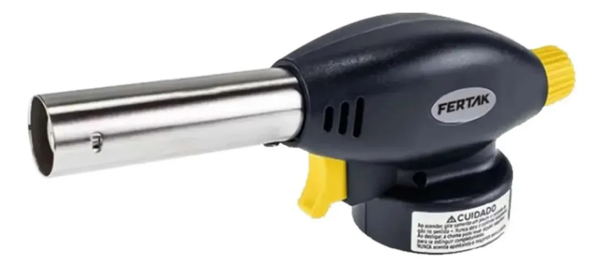 Maçarico Portátil A Gás Com Regulagem 360g 3300 - Fertak