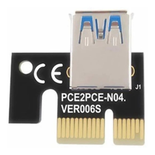 Imagem 3 de 10 de Extensor Placa Video Pci-e 1x 16x Usb 3.0 Fonte Atx Sata Pc