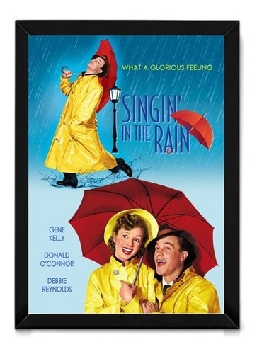 Poster Filme Cantando Na Chuva Musical Classico Arte Cinema