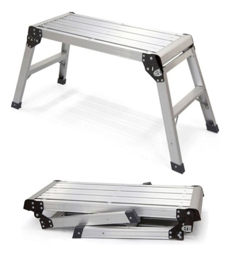 Plataforma De Alumínio Dobrável 150kg (76x30x48cm) Starfer