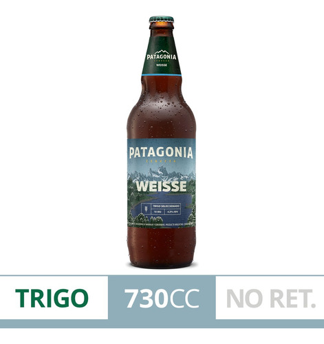 Cerveza Patagonia Weisse 730ml No Retornable