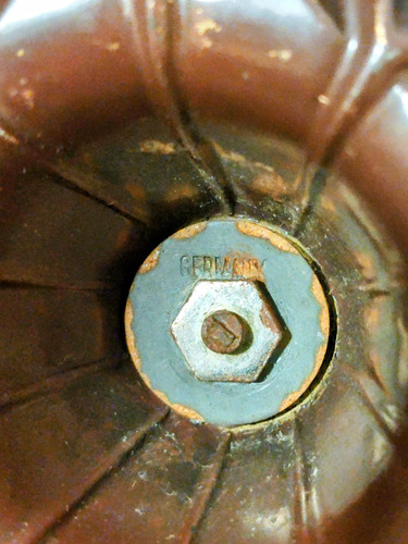 Antiguo Juego De Candelero Y Servilletero Alemán (Usado)