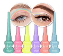 Comprar Combo Delineadores Líquidos Ojos Colores Pastel Punta Fina