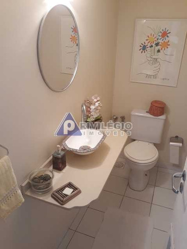 Casa De Rua À Venda, 4 Quartos, 1 Suíte, 3 Vagas, Humaitá - Rio De Janeiro/rj - 4254