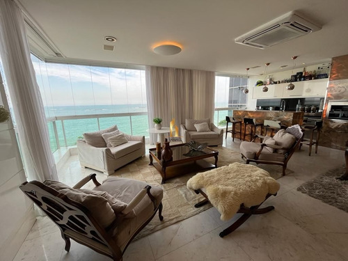 Imagem 2 de 26 de Apartamento 04 Suítes Alto Padrão Frente O Mar Na Praia De Itapoã - 22025