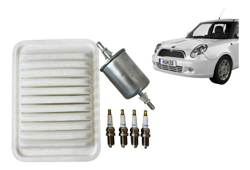 Imagen 1 de 1 de Kit Afinamiento Lifan 320 Filtro Aire + Bencina + Bujias