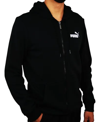 Sudadera Puma Essentials Small Logo FZ para hombre