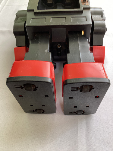 Robot De Juguete Saturno 2 Vintage No Funciona 13 Saturno Negro (Usado)