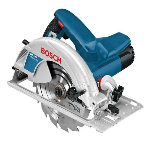 Imagen 2 de 5 de Sierra Circular 7 1/4 PuLG 1 500 W Con 2 Disco Bosch Gks 150