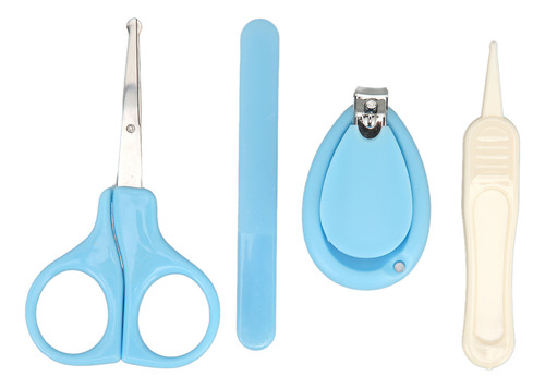 Kit De Uñas Para Bebé Lima De Uñas Esmerilada 4 Piezas Ju