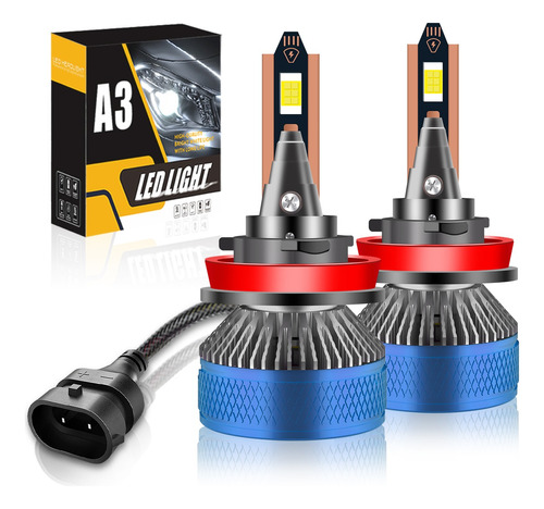 Kit De Focos Led H7 H11 9005 9006 Luz Alta O Baja 24000lm