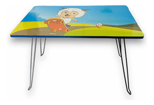 Mesa Plegable Infantil Niños Jardín Juegos 30x50