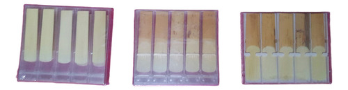 Cañas Para Saxo Tenor,alto Y Soprano Caja X 10u
