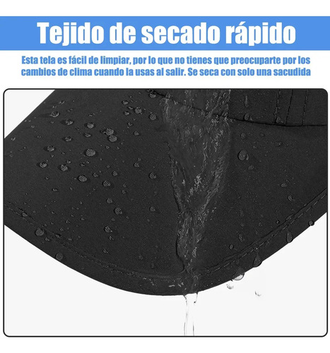 Sombrero Para El Sol Con Uv Protección Para Cuello Y Cara